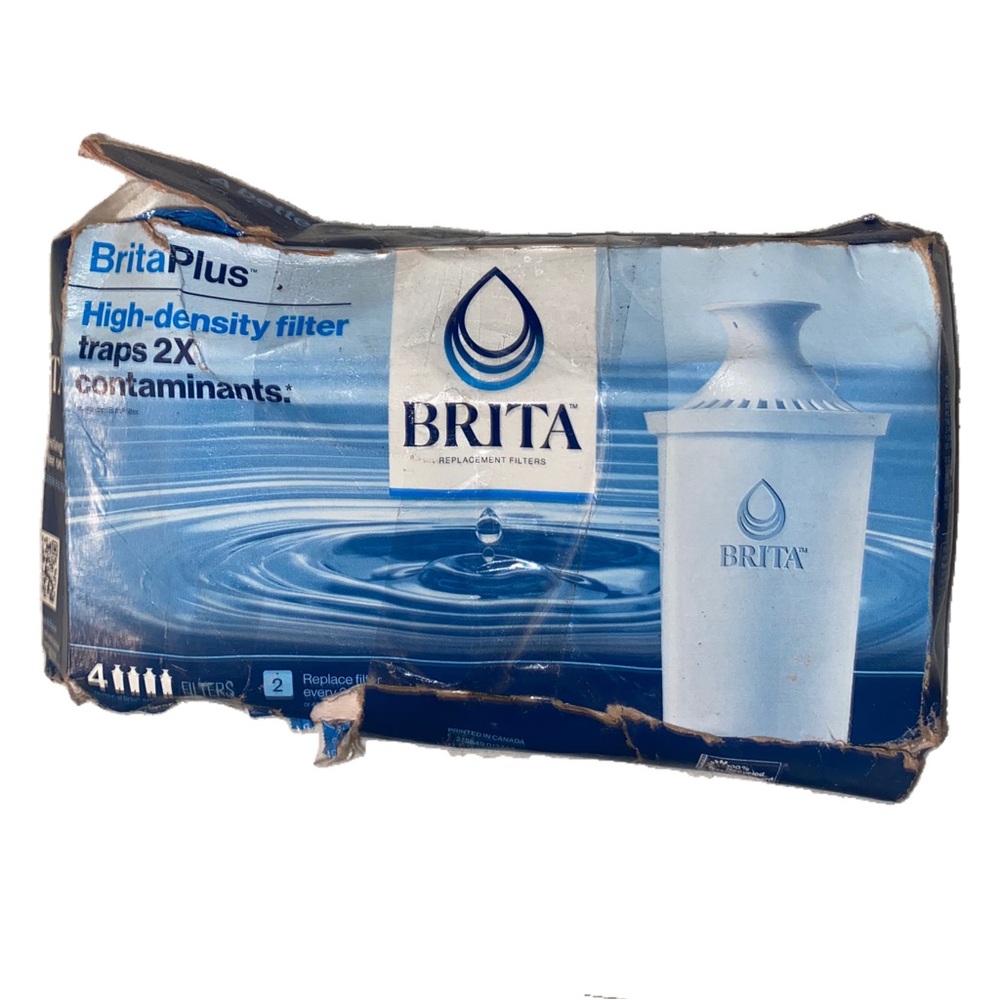 Brita BritaPlus 4 Water Filters for Brita Pitchers & Dispensers
